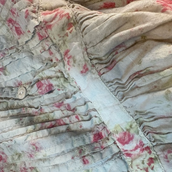 Magnolia Pearl Cream and Pink High Low Dress - Picture 6 of 10